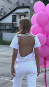 Backless Tee